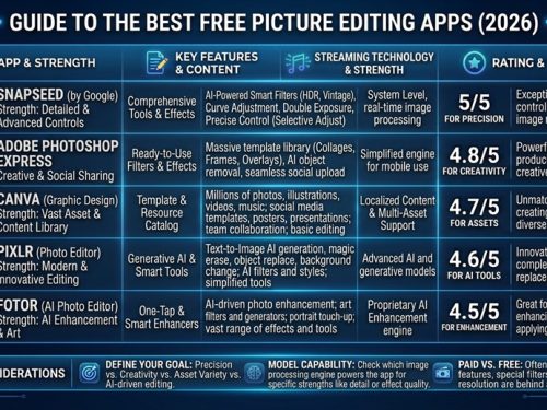 Best Free Picture Editing Apps (10 Tested)
