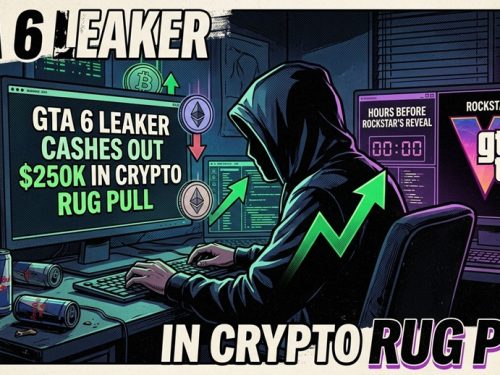 GTA 6 Leaker Cashes Out $250K in Crypto Rug Pull Just Hours Before Rockstar's Reveal