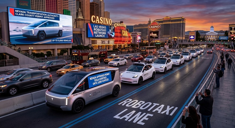 Nevada approves Tesla robotaxi permits