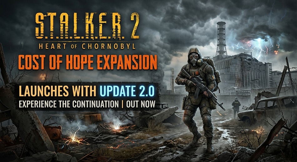 STALKER 2's Cost of Hope Expansion Launches With Update 2.0