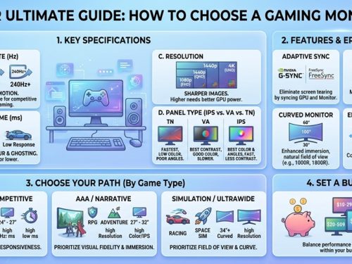 How to Choose a Gaming Monitor (What Actually Matters)