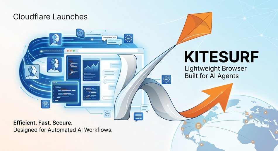 Cloudflare Launches Kitesurf, a Lightweight Browser Built for AI Agents