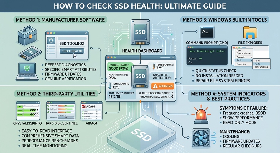 How to Check SSD Health (Step-by-Step Guide)