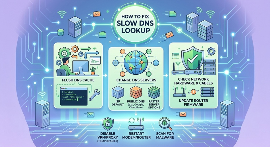 How to Fix Slow DNS Lookup (7 Fixes That Work)