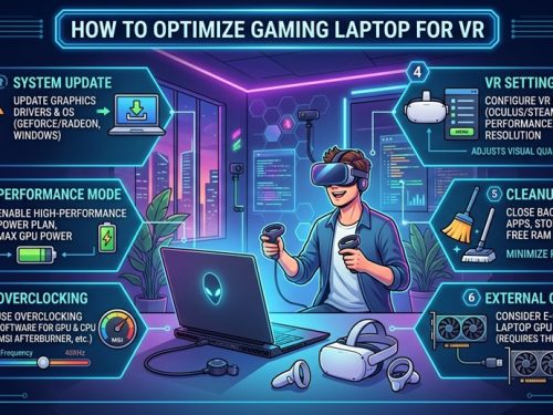 how to optimize gaming laptop for vr