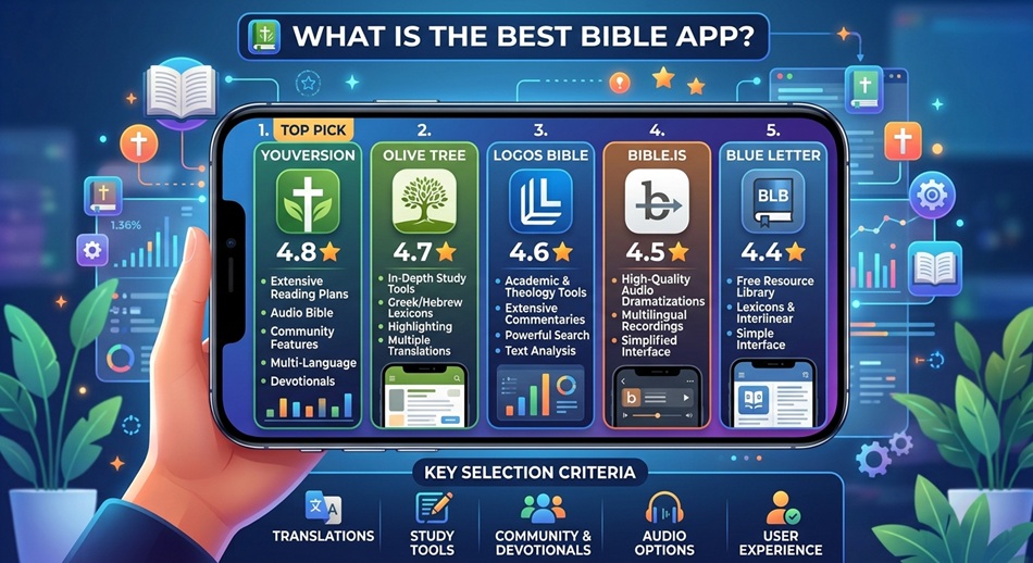 Best Bible App in 2026 (10 Compared)